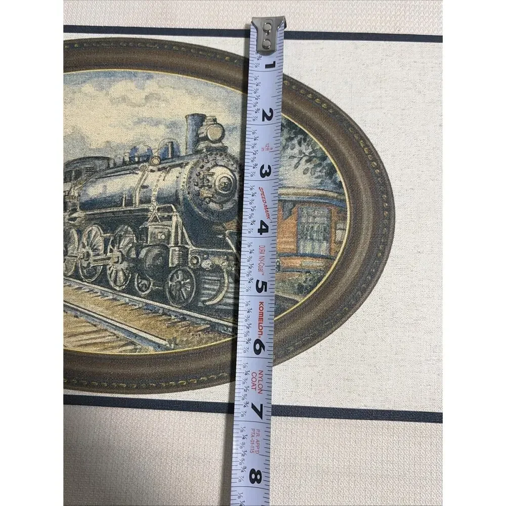 Norwall Vintage Train Wallpaper Border FS73762 Steam Locomotive Lot of 3 Rolls